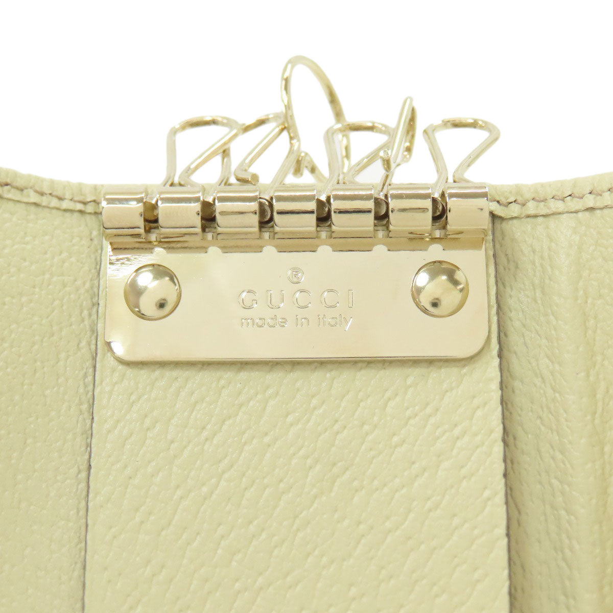 GUCCI グッチ 127048 GGキャンバス キーケース キャンバス レディース 中古