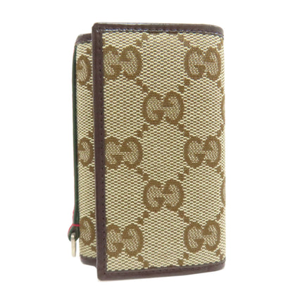 GUCCI グッチ 131928 GG キーケース キャンバス レディース 中古