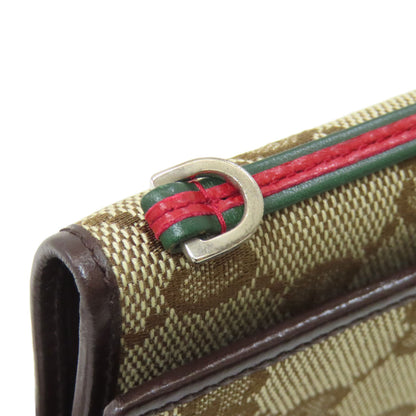 GUCCI グッチ 131928 GG キーケース キャンバス レディース 中古