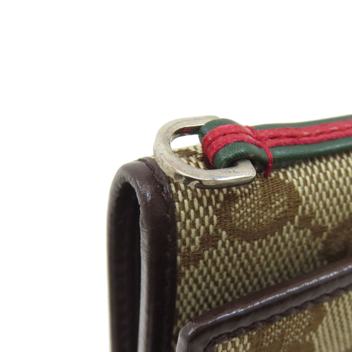 GUCCI グッチ 131928 GG キーケース キャンバス レディース 中古