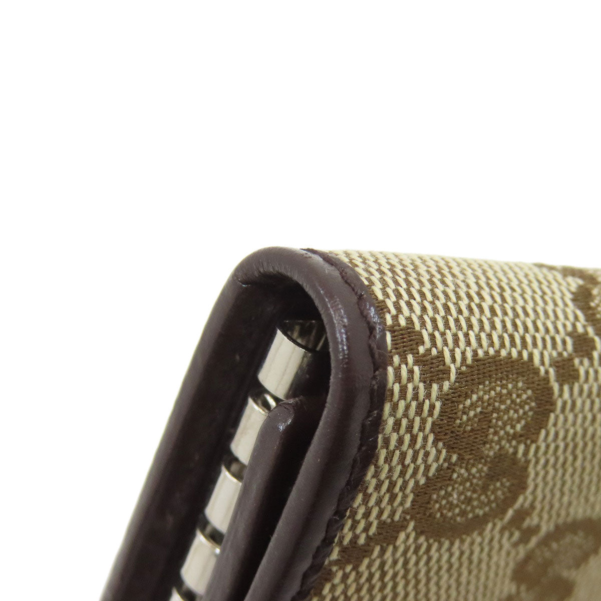 GUCCI グッチ 131928 GG キーケース キャンバス レディース 中古