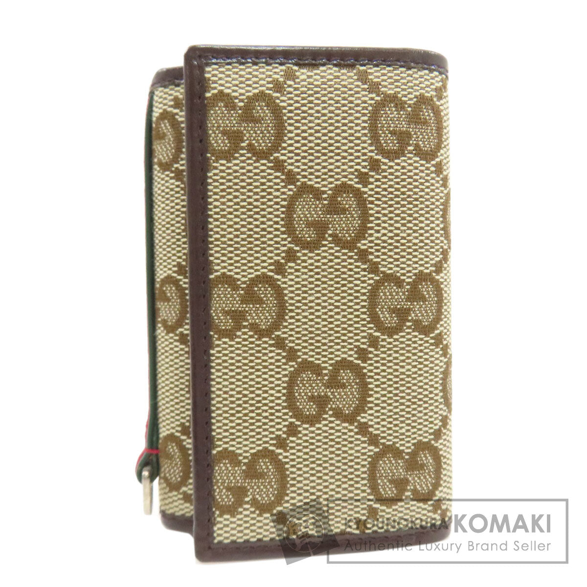 GUCCI グッチ 131928 GG キーケース キャンバス レディース 中古