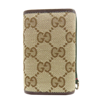 GUCCI グッチ 131928 GG キーケース キャンバス レディース 中古