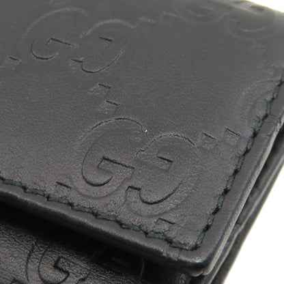 GUCCI グッチ 138093 GGシグネチャー シマ キーケース レザー レディース 中古