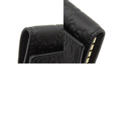 GUCCI グッチ 138093 GGシグネチャー シマ キーケース レザー レディース 中古