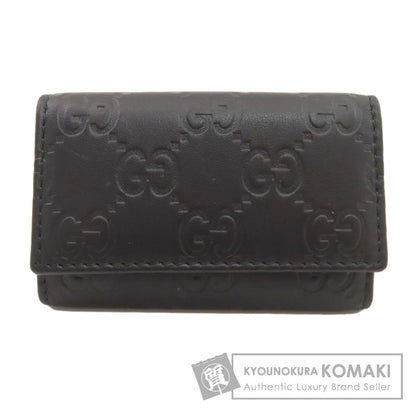GUCCI グッチ 138093 GGシグネチャー シマ キーケース レザー レディース 中古