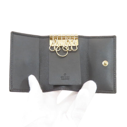 GUCCI グッチ 138093 GGシグネチャー シマ キーケース レザー レディース 中古