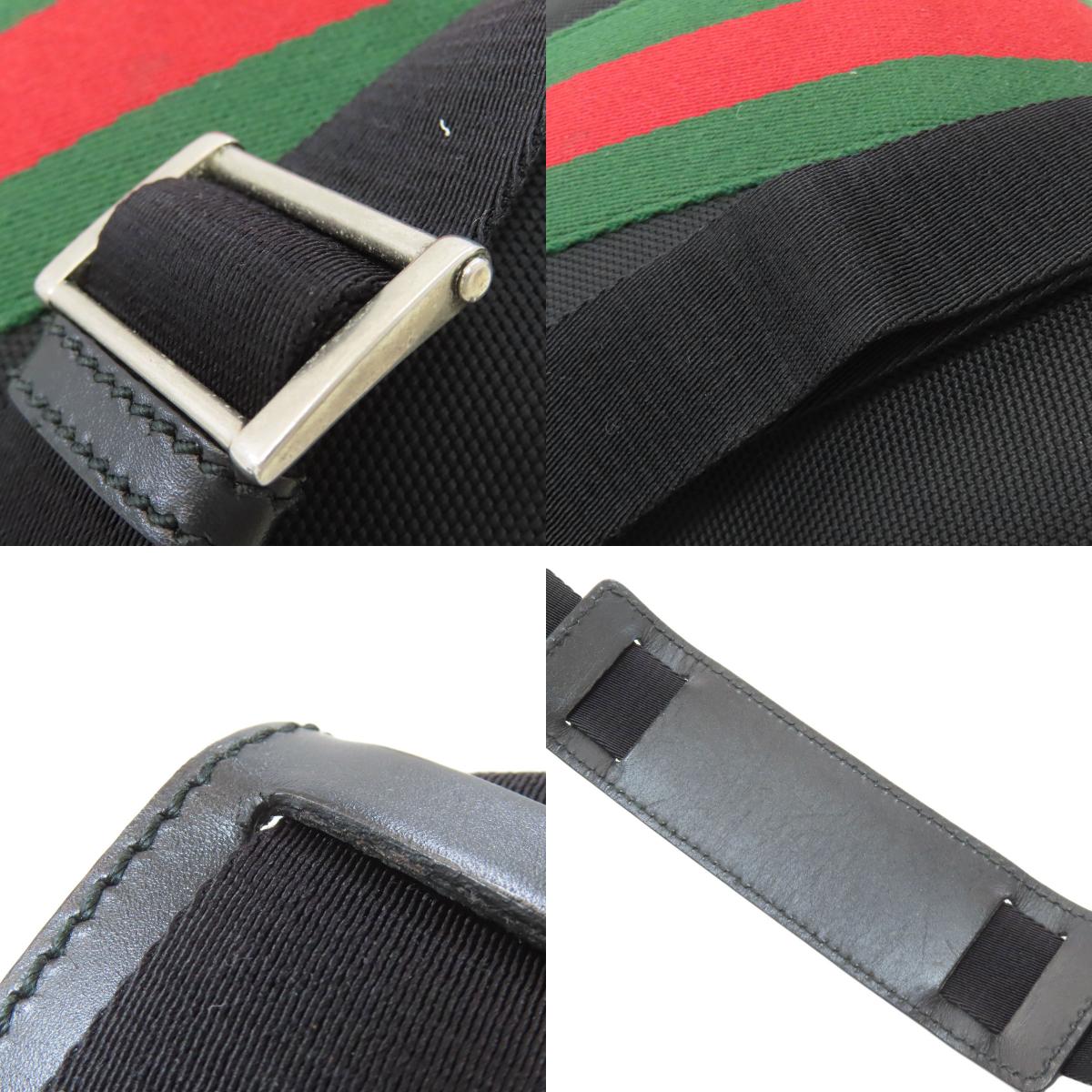 GUCCI グッチ 471454 シェリーライン ショルダーバッグ キャンバス レディース 中古