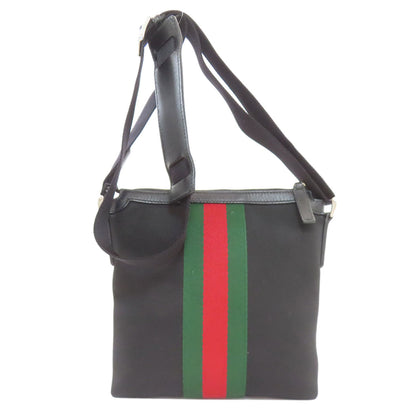 GUCCI グッチ 471454 シェリーライン ショルダーバッグ キャンバス レディース 中古