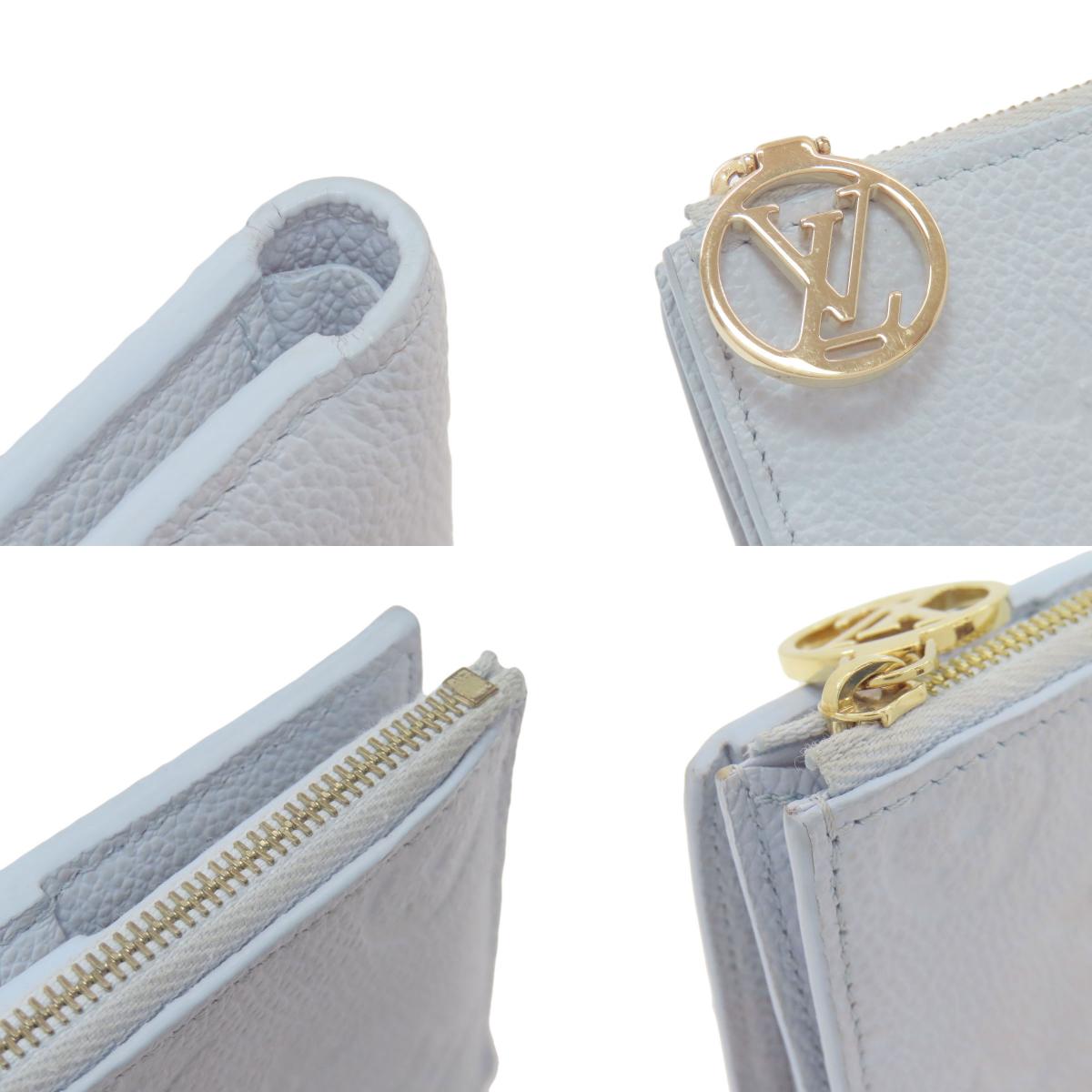 LOUIS VUITTON ルイヴィトン M83587 ポルトフォイユ・リサ 二つ折り財布（小銭入れあり） アンプラント レディース 中古