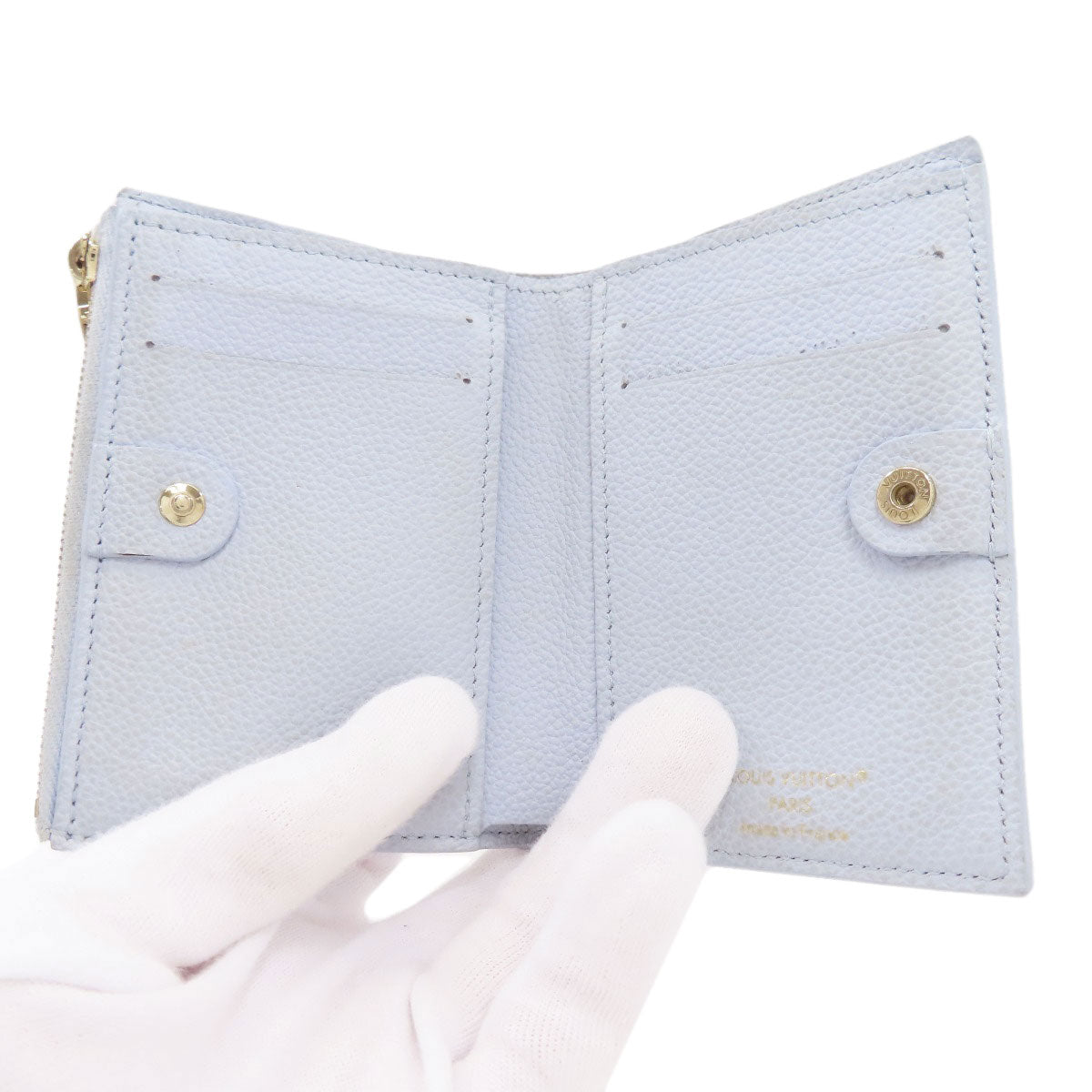 LOUIS VUITTON ルイヴィトン M83587 ポルトフォイユ・リサ 二つ折り財布（小銭入れあり） アンプラント レディース 中古