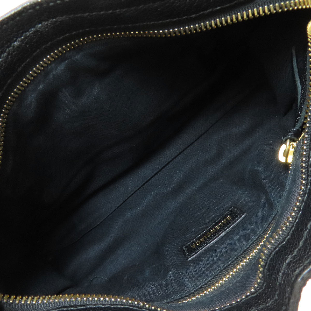 BALENCIAGA バレンシアガ 390160 クラシック メタリック エッジ ミニシティ 2WAY ハンドバッグ カーフ レディース 中古