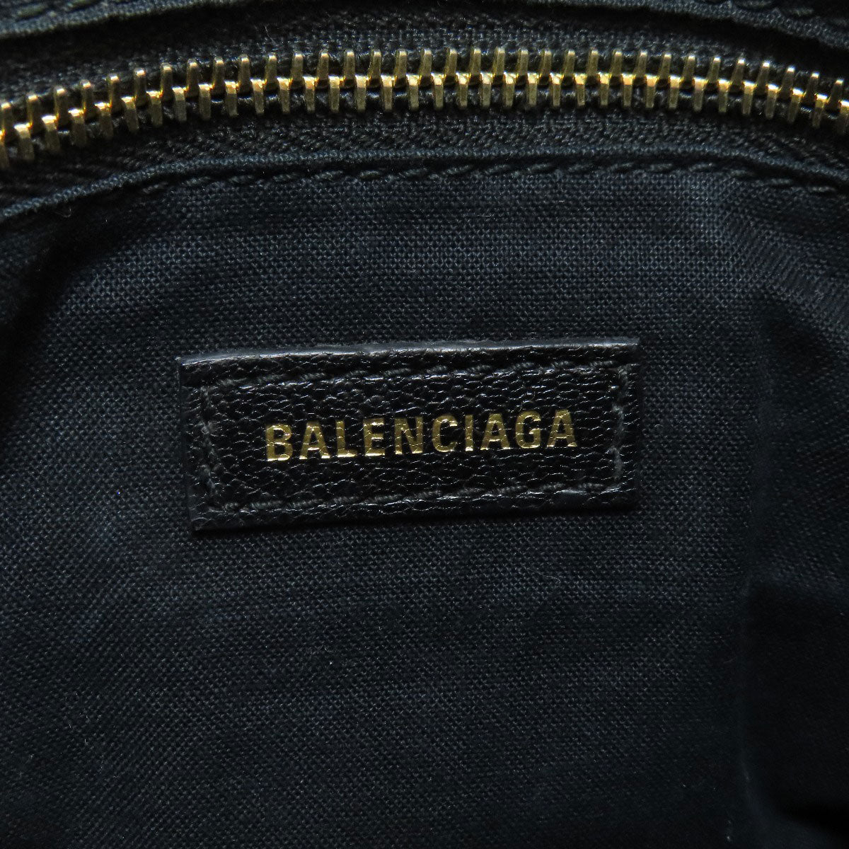 BALENCIAGA バレンシアガ 390160 クラシック メタリック エッジ ミニシティ 2WAY ハンドバッグ カーフ レディース 中古