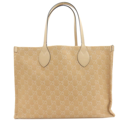 GUCCI グッチ 772184 GG トートバッグ キャンバス レディース 中古