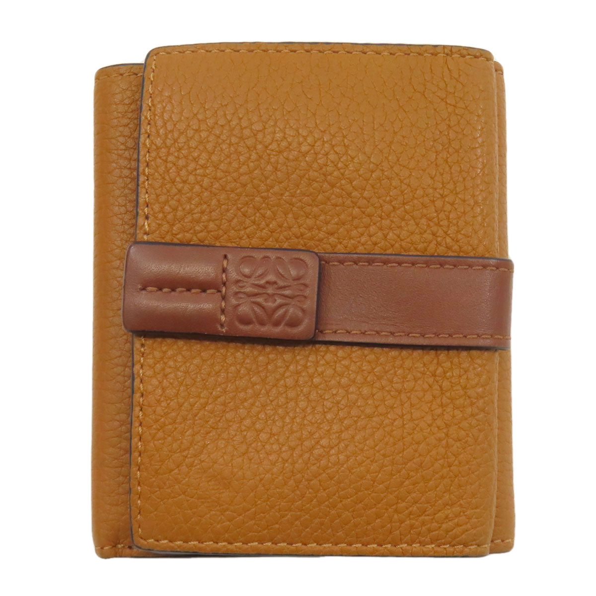 LOEWE ロエベ バーティカル ウォレット 二つ折り財布（小銭入れあり） レザー レディース 中古