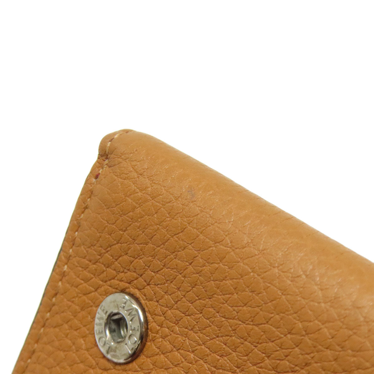 LOEWE ロエベ バーティカル ウォレット 二つ折り財布（小銭入れあり） レザー レディース 中古