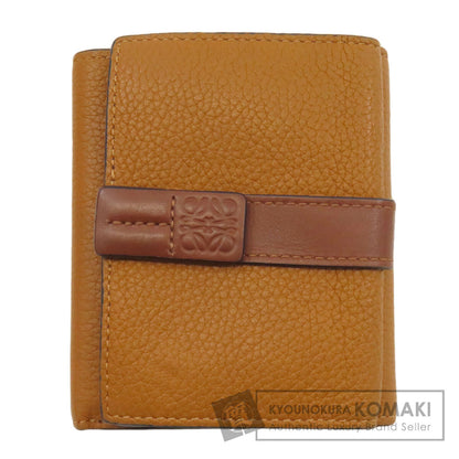 LOEWE ロエベ バーティカル ウォレット 二つ折り財布（小銭入れあり） レザー レディース 中古