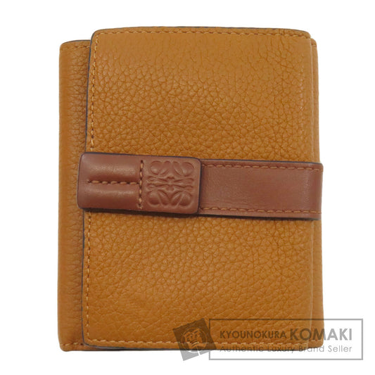 LOEWE ロエベ バーティカル ウォレット 二つ折り財布（小銭入れあり） レザー レディース 中古