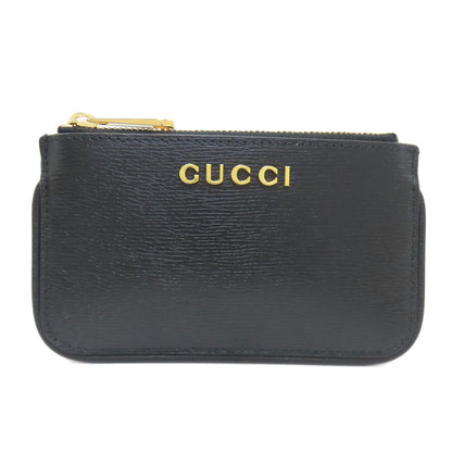 GUCCI グッチ 790102 スクリプト コインケース レザー レディース 中古