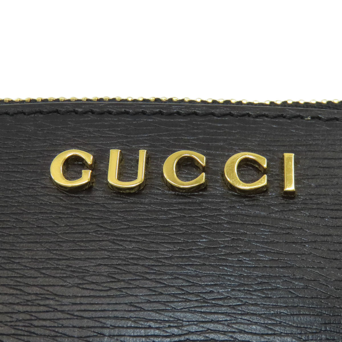 GUCCI グッチ 790102 スクリプト コインケース レザー レディース 中古