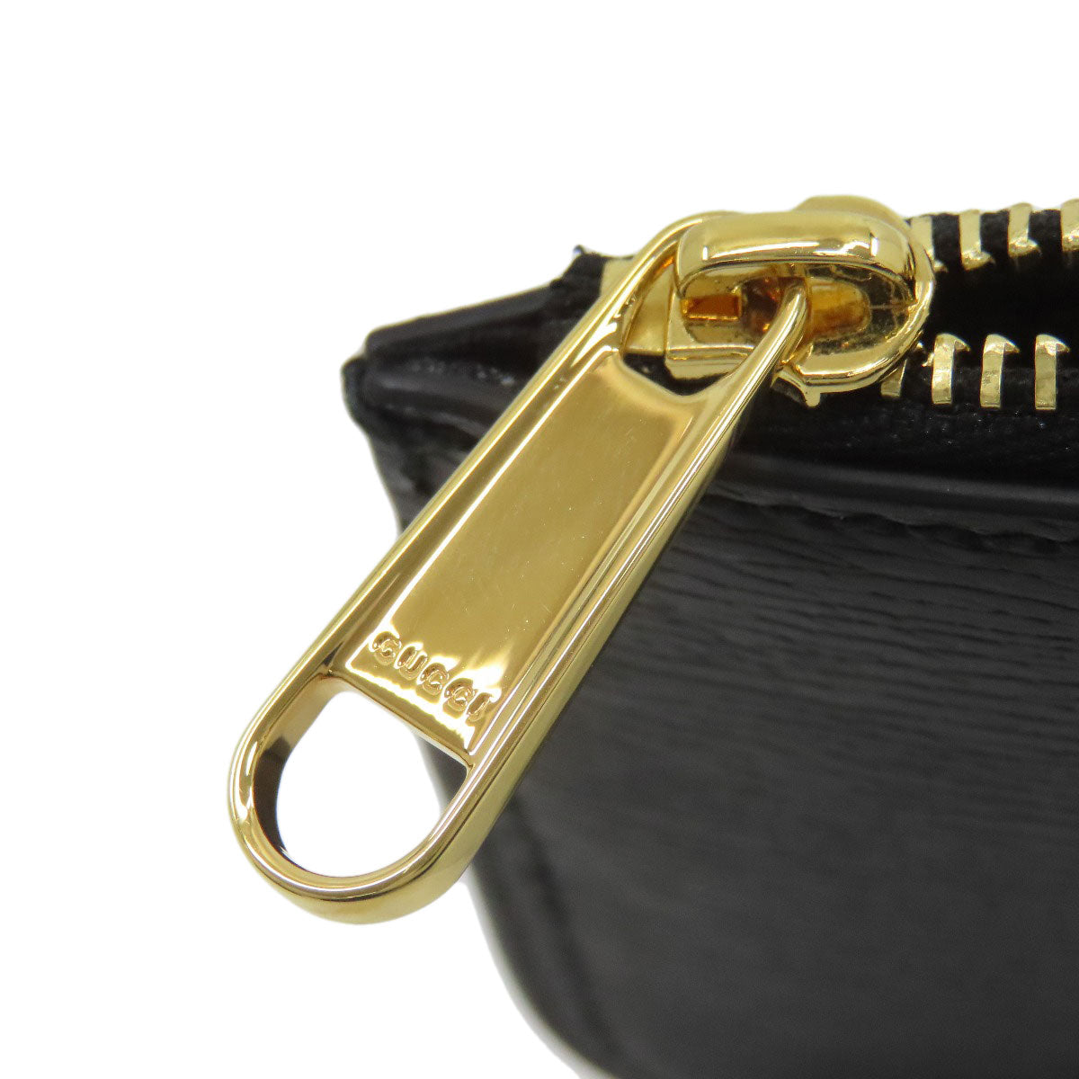 GUCCI グッチ 790102 スクリプト コインケース レザー レディース 中古