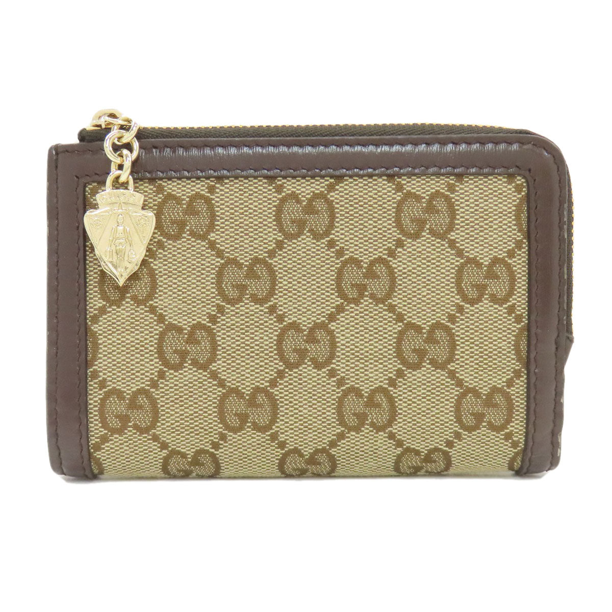 GUCCI グッチ 790036 GG柄 二つ折り財布（小銭入れあり） キャンバス レディース 中古