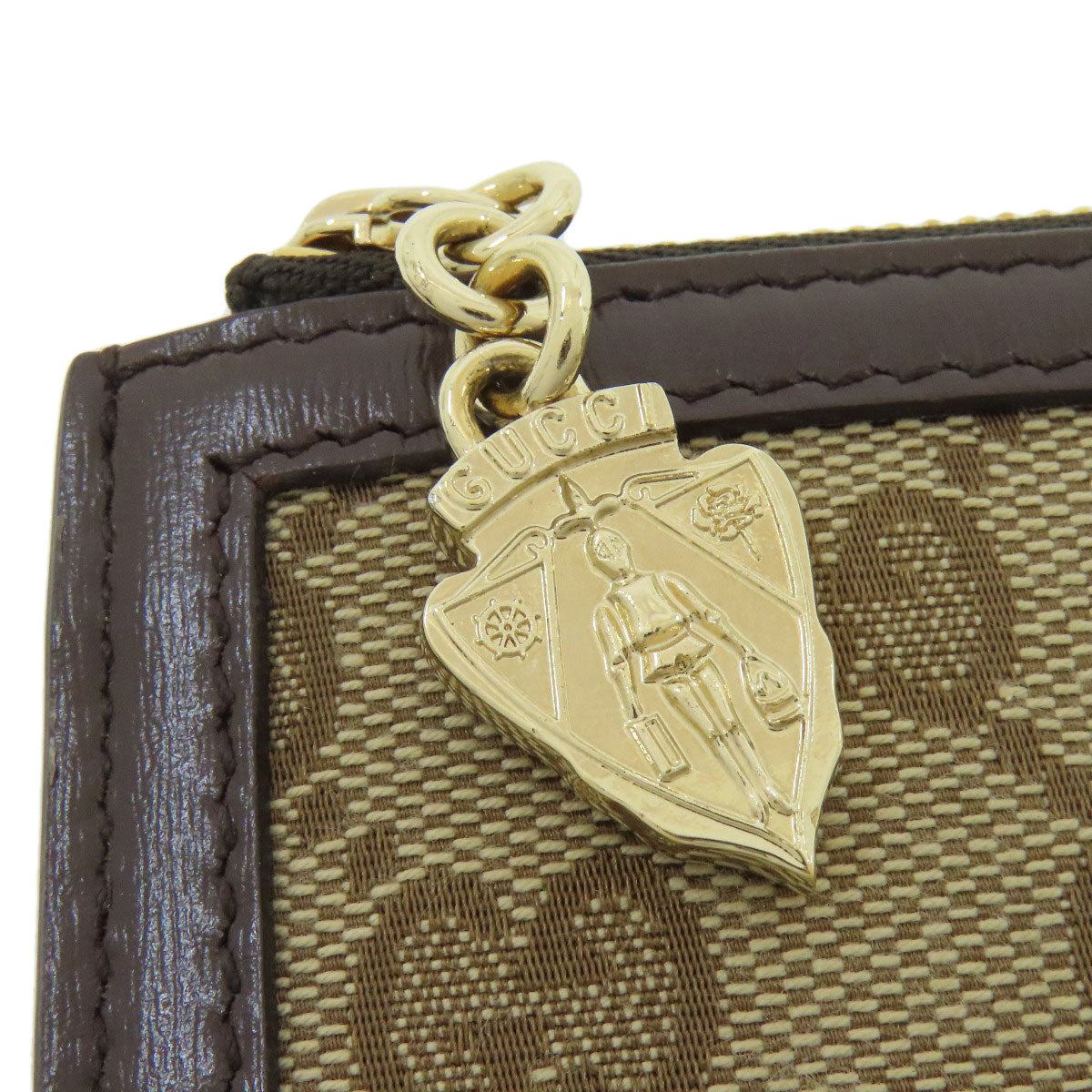 GUCCI グッチ 790036 GG柄 二つ折り財布（小銭入れあり） キャンバス レディース 中古