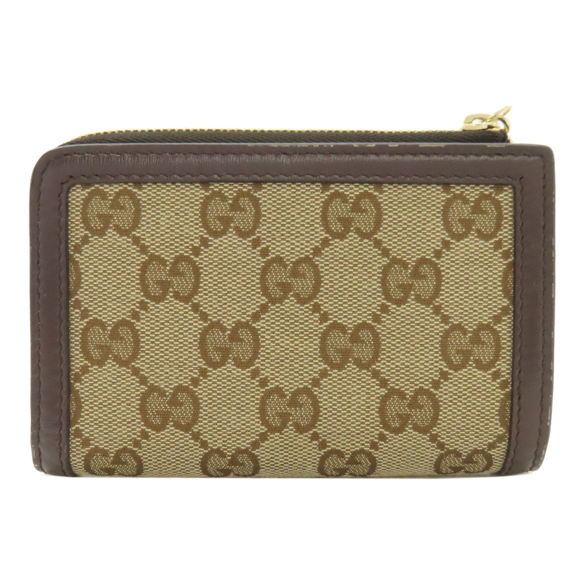 GUCCI グッチ 790036 GG柄 二つ折り財布（小銭入れあり） キャンバス レディース 中古