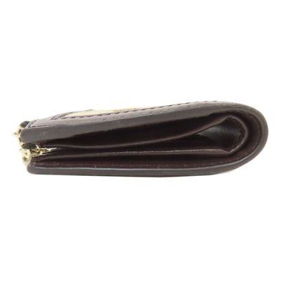 GUCCI グッチ 790036 GG柄 二つ折り財布（小銭入れあり） キャンバス レディース 中古