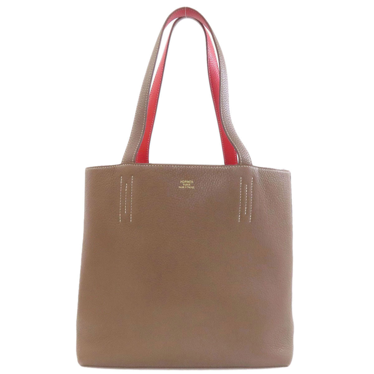 HERMES エルメス ドゥブルセンス トートバッグ トリヨン レディース 中古