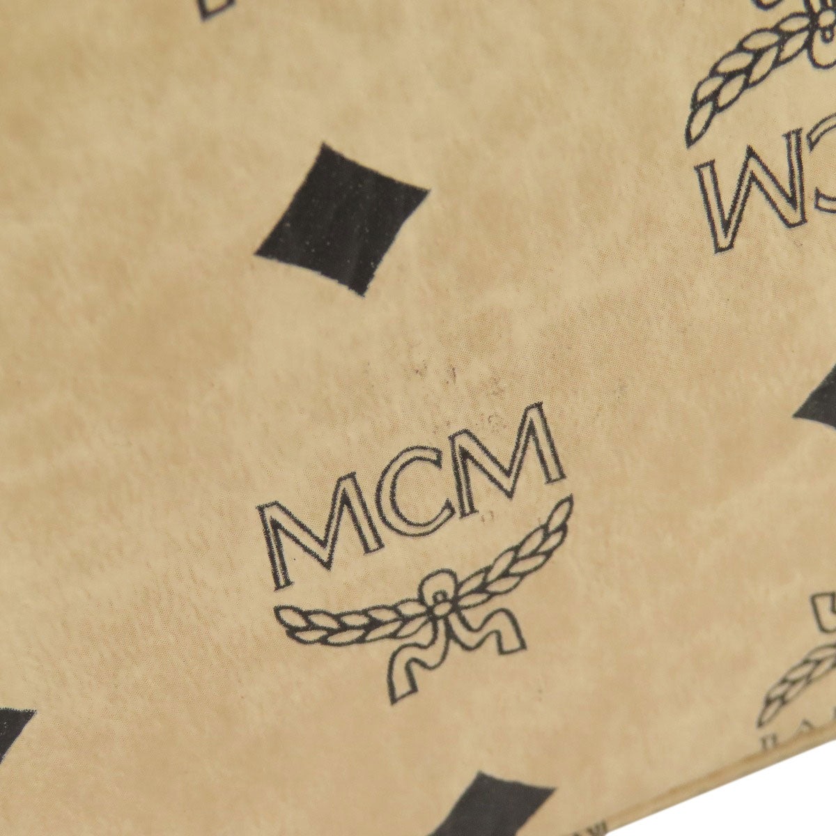 MCM エムシーエム バニティ 2WAY ハンドバッグ PVC レディース 中古