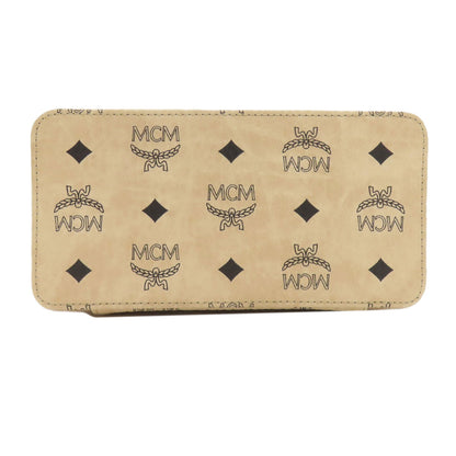 MCM エムシーエム バニティ 2WAY ハンドバッグ PVC レディース 中古