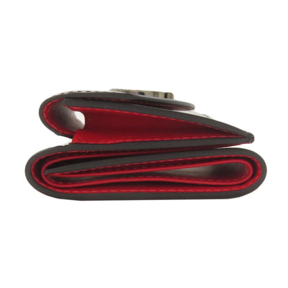 Christian Louboutin クリスチャンルブタン コンパクトウォレット 三つ折り財布 二つ折り財布（小銭入れあり） パテントレザー レディース 中古