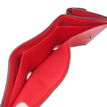 Christian Louboutin クリスチャンルブタン コンパクトウォレット 三つ折り財布 二つ折り財布（小銭入れあり） パテントレザー レディース 中古