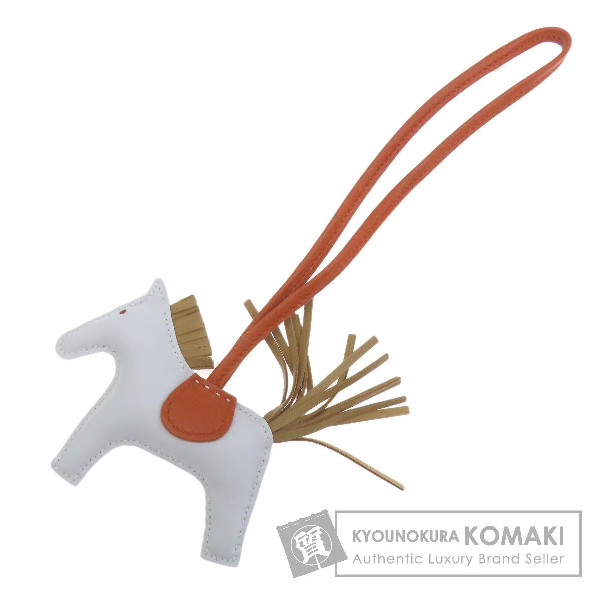 HERMES エルメス ロデオチャームPM キーホルダー アニョーミロ レディース 中古