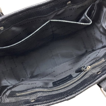 BURBERRY バーバリー バーバリーチェック ハンドバッグ ナイロン レディース 中古