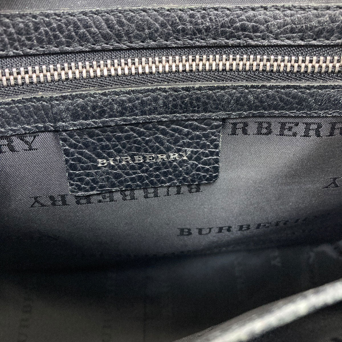 BURBERRY バーバリー バーバリーチェック ハンドバッグ ナイロン レディース 中古