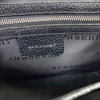 BURBERRY バーバリー バーバリーチェック ハンドバッグ ナイロン レディース 中古