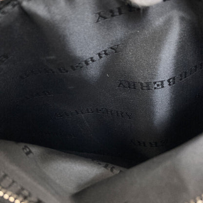BURBERRY バーバリー バーバリーチェック ハンドバッグ ナイロン レディース 中古