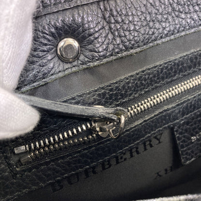 BURBERRY バーバリー バーバリーチェック ハンドバッグ ナイロン レディース 中古