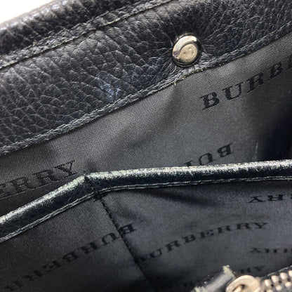 BURBERRY バーバリー バーバリーチェック ハンドバッグ ナイロン レディース 中古