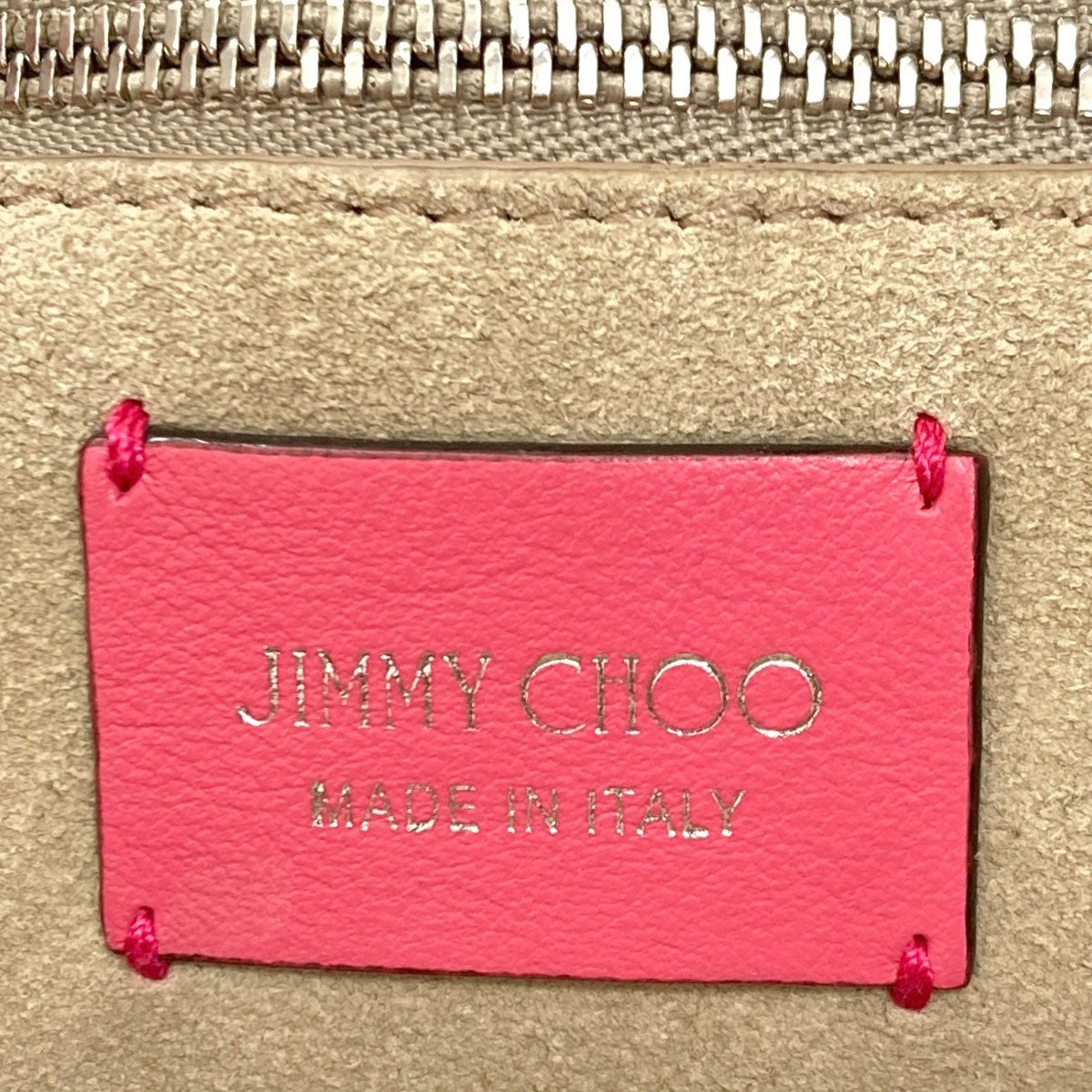 ジミーチュウ ヴァレンヌ ボーリングバッグ 2WAY ハンドバッグ 中古 商品画像7