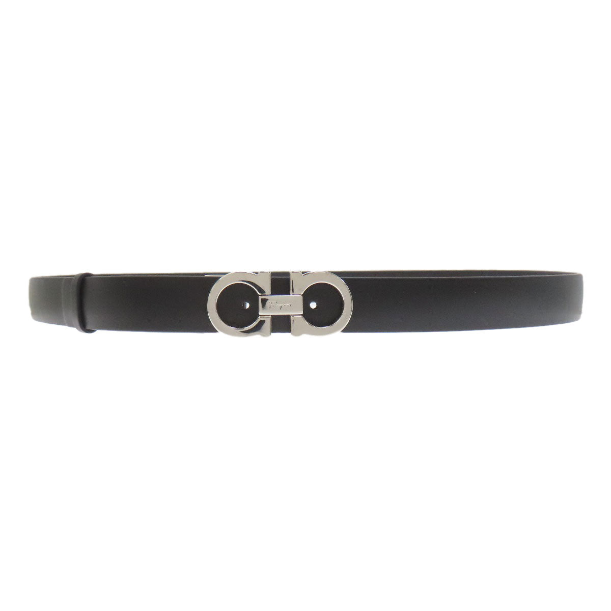 Salvatore Ferragamo サルヴァトーレフェラガモ ガンチーニ金具 ベルト レザー メンズ 中古