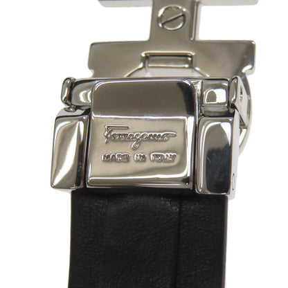 Salvatore Ferragamo サルヴァトーレフェラガモ ガンチーニ金具 ベルト レザー メンズ 中古