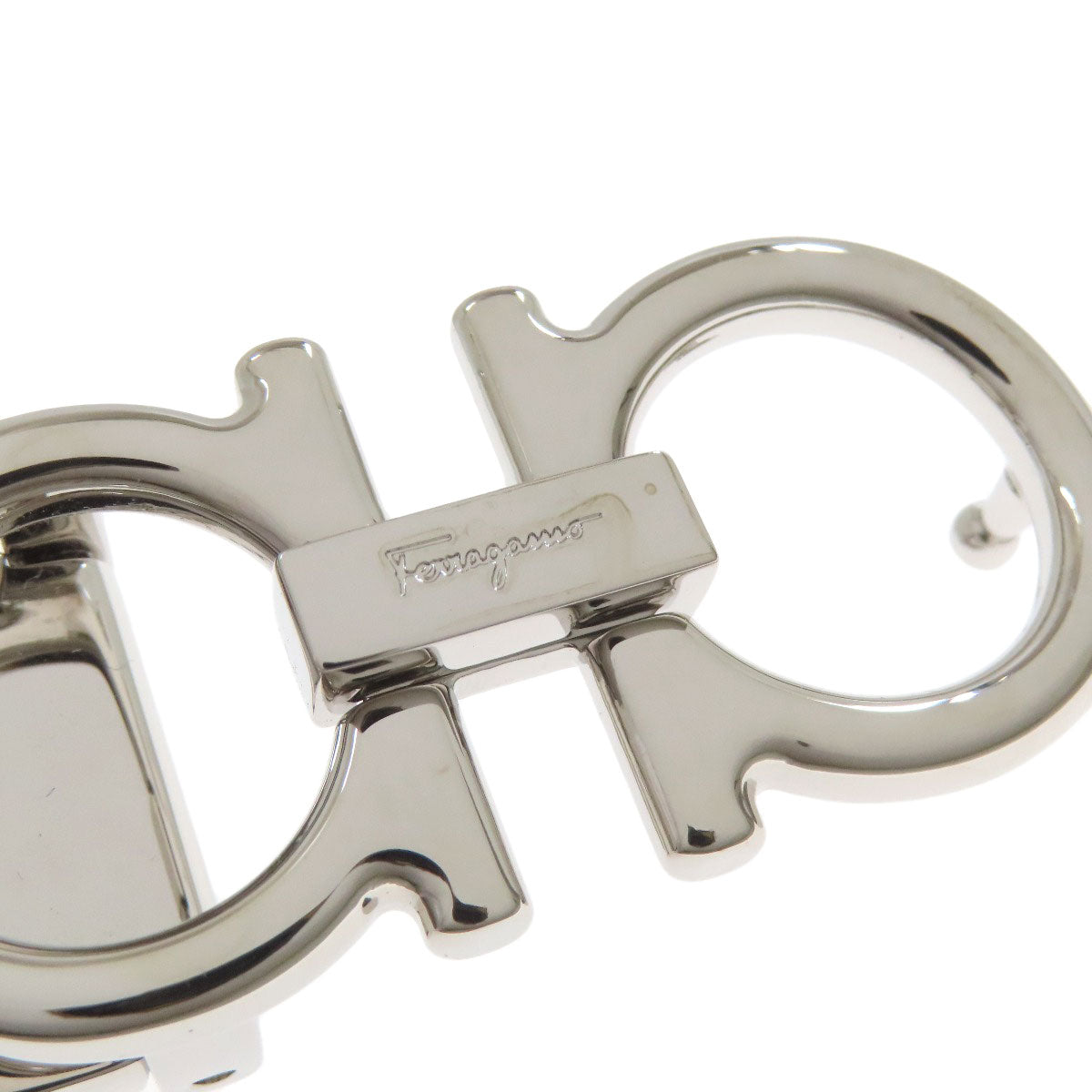 Salvatore Ferragamo サルヴァトーレフェラガモ ガンチーニ金具 ベルト レザー メンズ 中古
