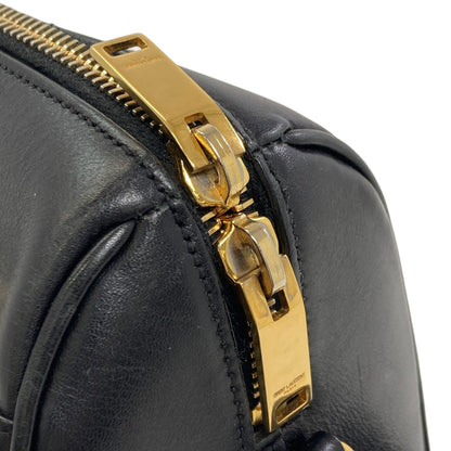 YVES SAINT LAURENT イヴ・サンローラン ベイビーダッフル 2WAY ハンドバッグ レザー レディース 中古