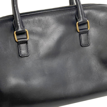 YVES SAINT LAURENT イヴ・サンローラン ベイビーダッフル 2WAY ハンドバッグ レザー レディース 中古