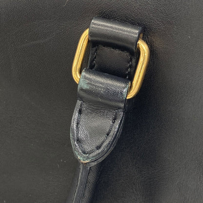 YVES SAINT LAURENT イヴ・サンローラン ベイビーダッフル 2WAY ハンドバッグ レザー レディース 中古