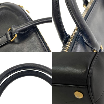 YVES SAINT LAURENT イヴ・サンローラン ベイビーダッフル 2WAY ハンドバッグ レザー レディース 中古