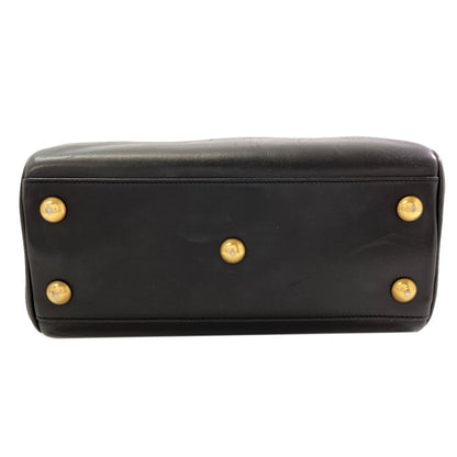 YVES SAINT LAURENT イヴ・サンローラン ベイビーダッフル 2WAY ハンドバッグ レザー レディース 中古
